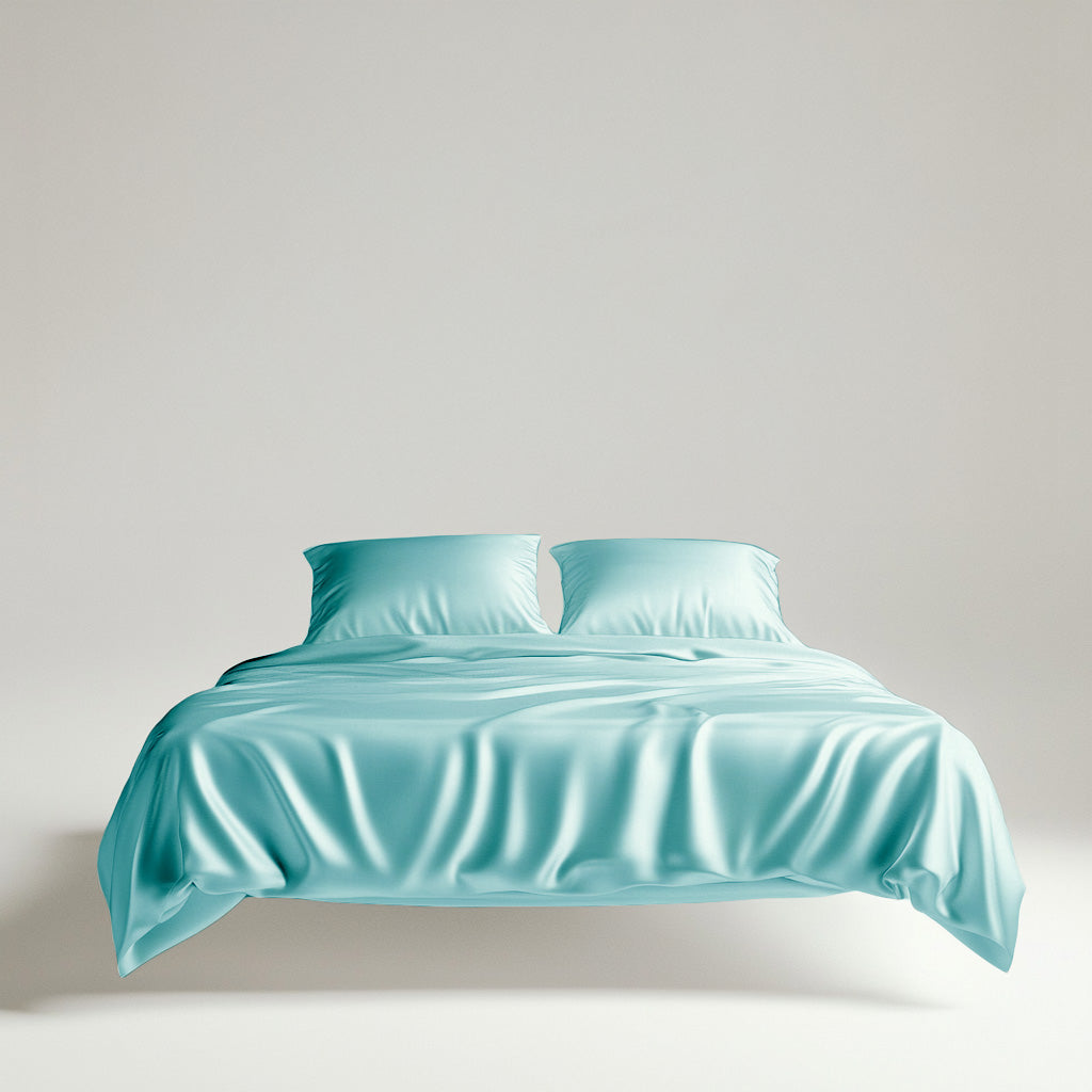 Luxury Silky Bedding Set (3–4 pcs) – Satin-Finish Duvet & Pillowcases for the Softest Sleep
