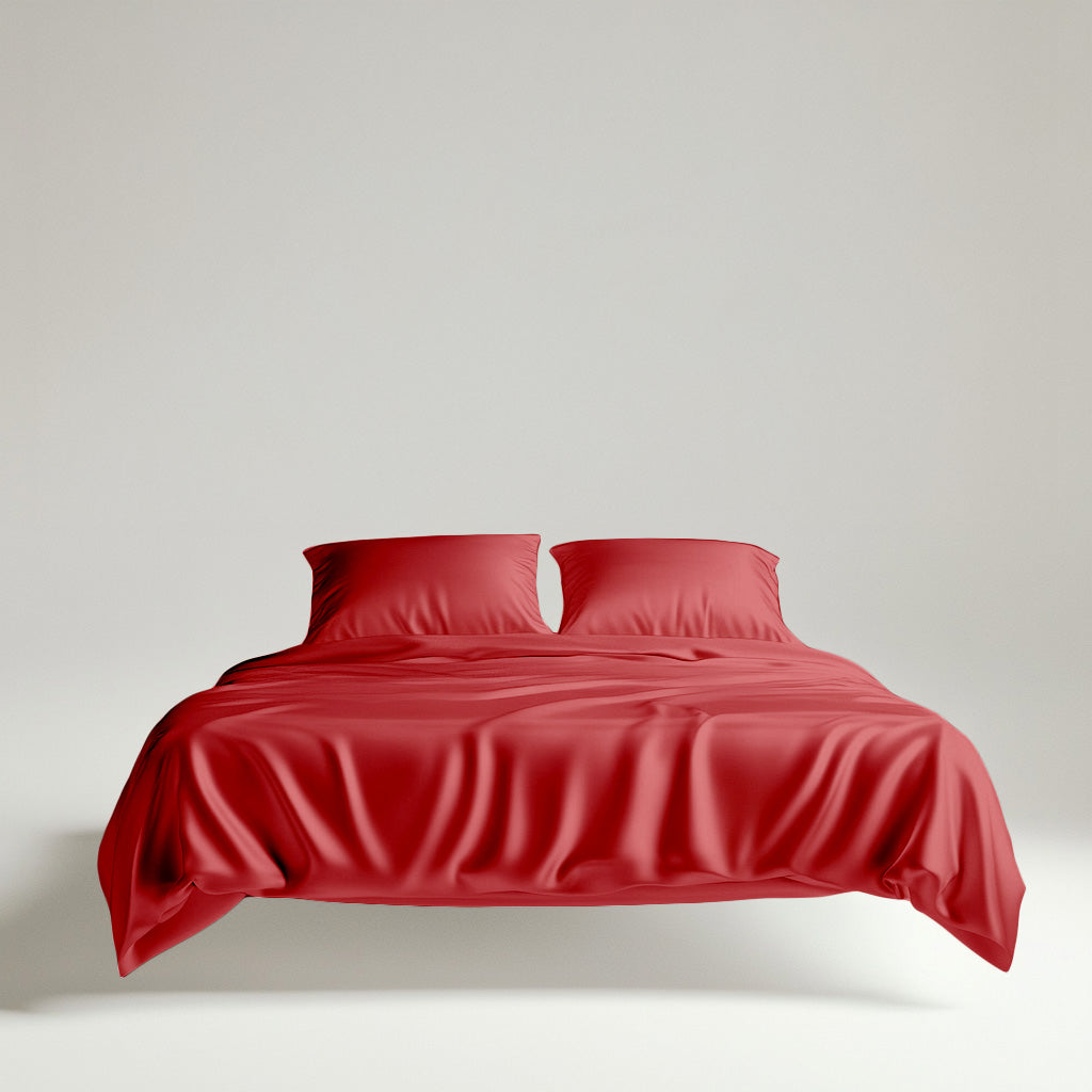 Luxury Silky Bedding Set (3–4 pcs) – Satin-Finish Duvet & Pillowcases for the Softest Sleep