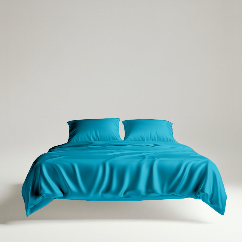 Luxury Silky Bedding Set (3–4 pcs) – Satin-Finish Duvet & Pillowcases for the Softest Sleep
