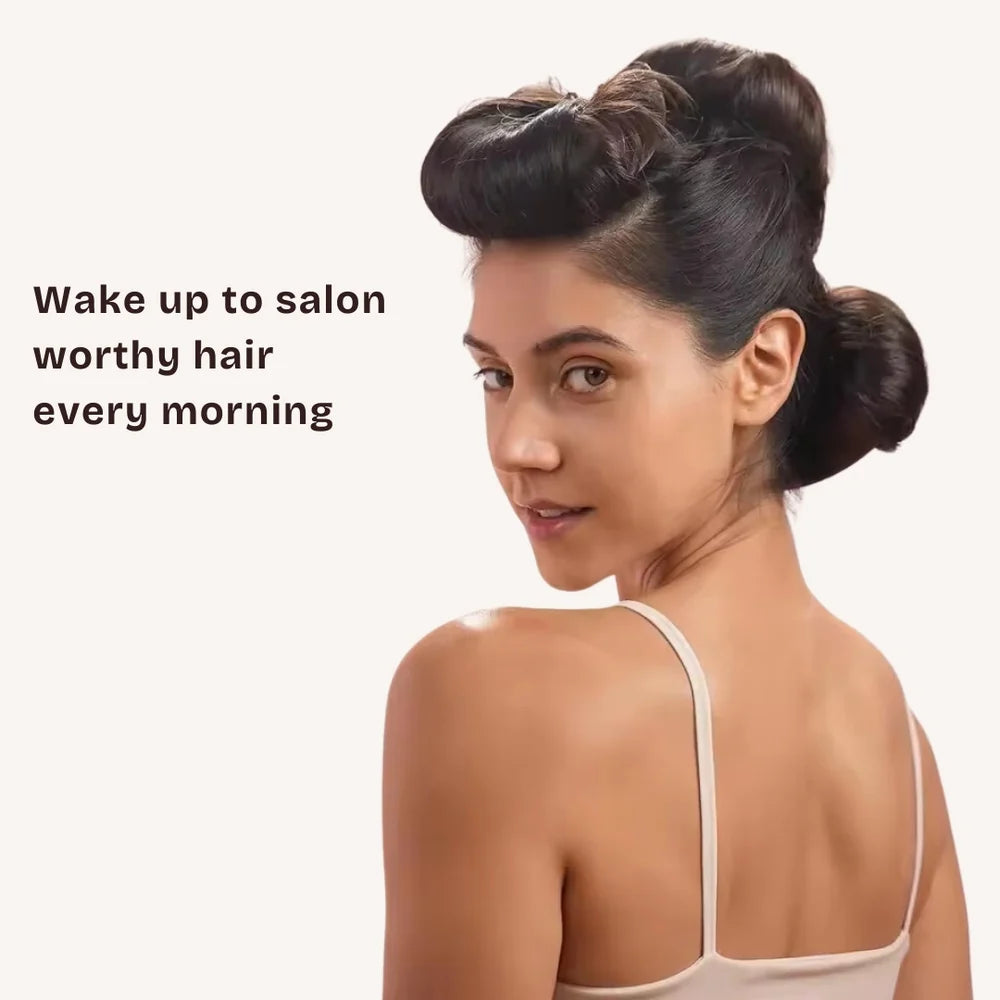 Sharmnlace™ Heatless Curl Rod – Wake Up to Effortless, Healthy Waves