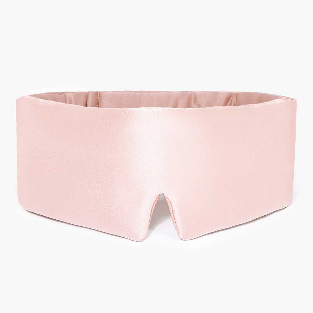 Sharmnlace™ 100% Mulberry Silk Sleep Mask – Wrinkle-Free Beauty Sleep & Total Light Block