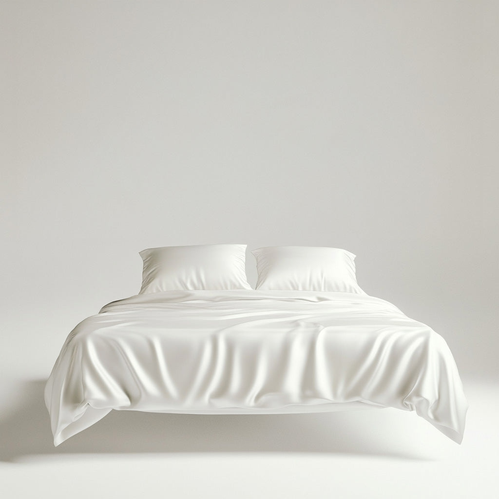 Luxury Silky Bedding Set (3–4 pcs) – Satin-Finish Duvet & Pillowcases for the Softest Sleep