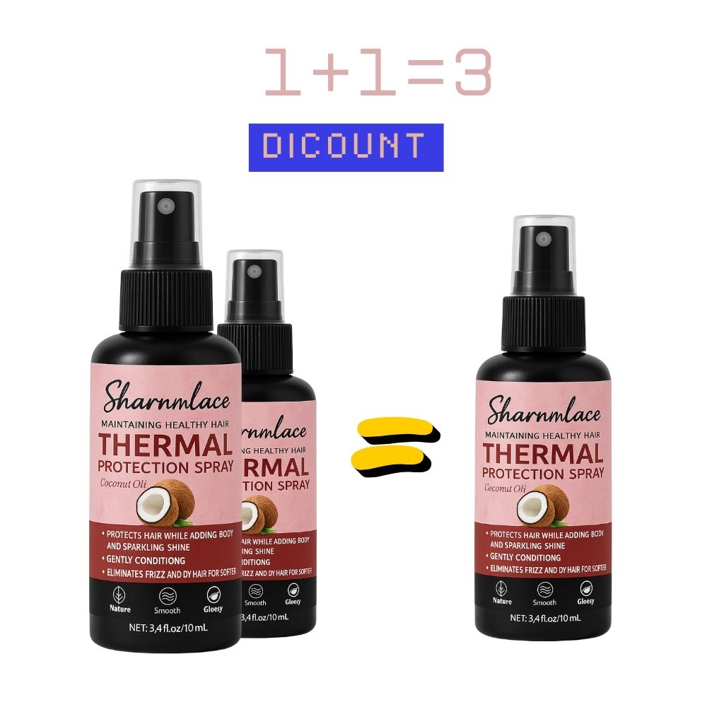 Thermal Protection Spray – Heat & UV Shield for Healthy, Hydrated Hair