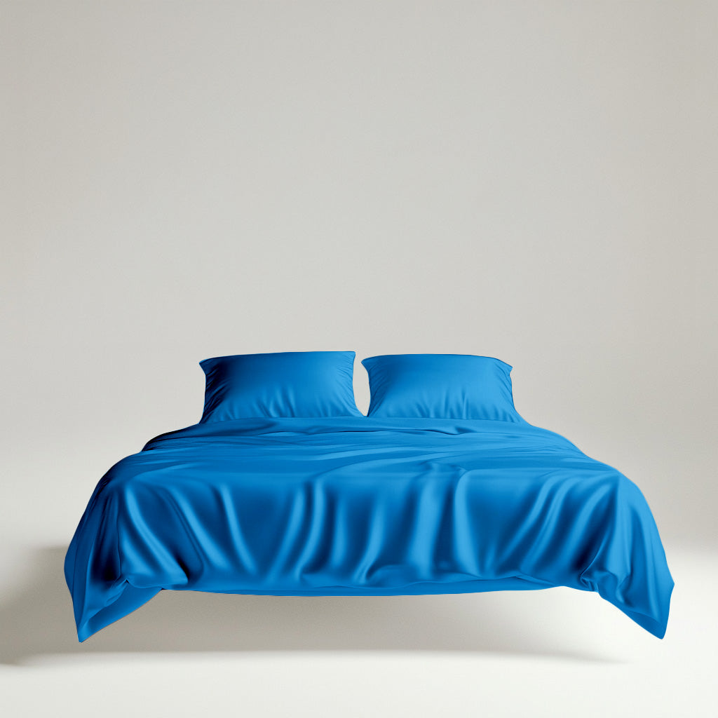 Luxury Silky Bedding Set (3–4 pcs) – Satin-Finish Duvet & Pillowcases for the Softest Sleep