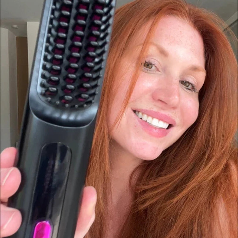 GoBrush PRO – Cordless Straightening Brush.