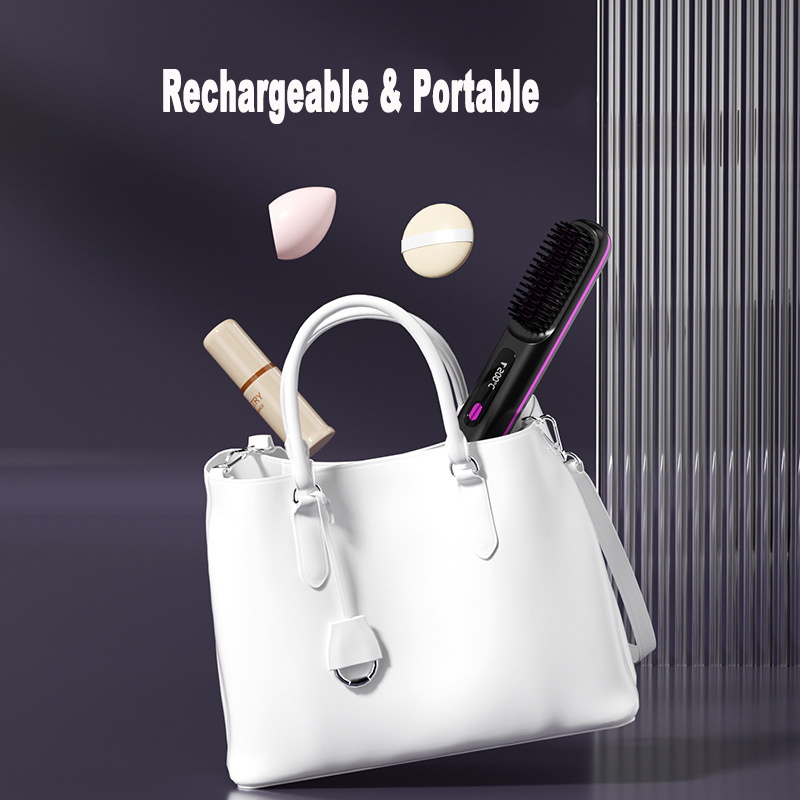 GoBrush PRO – Cordless Straightening Brush.