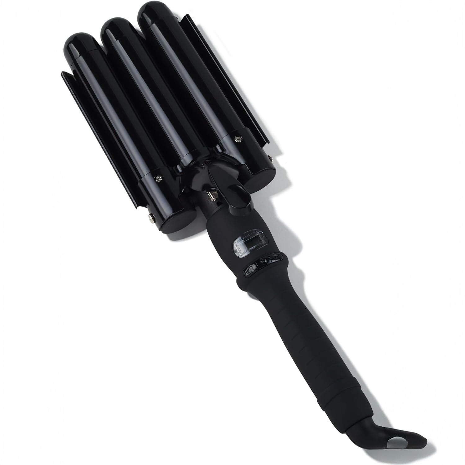 3-Barrel Ceramic Hair Curler – Adjustable Temp, Frizz-Free Styling
