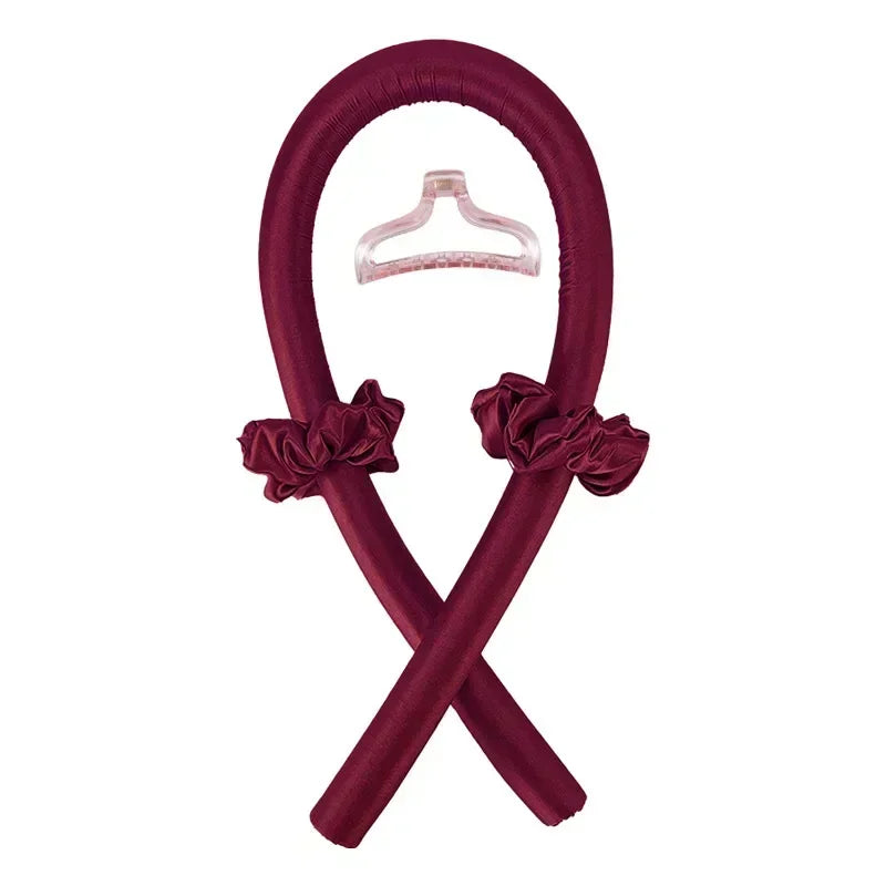 Sharmnlace™ Heatless Curling Rod Headband – No-Heat Overnight Waves for Effortless Mornings