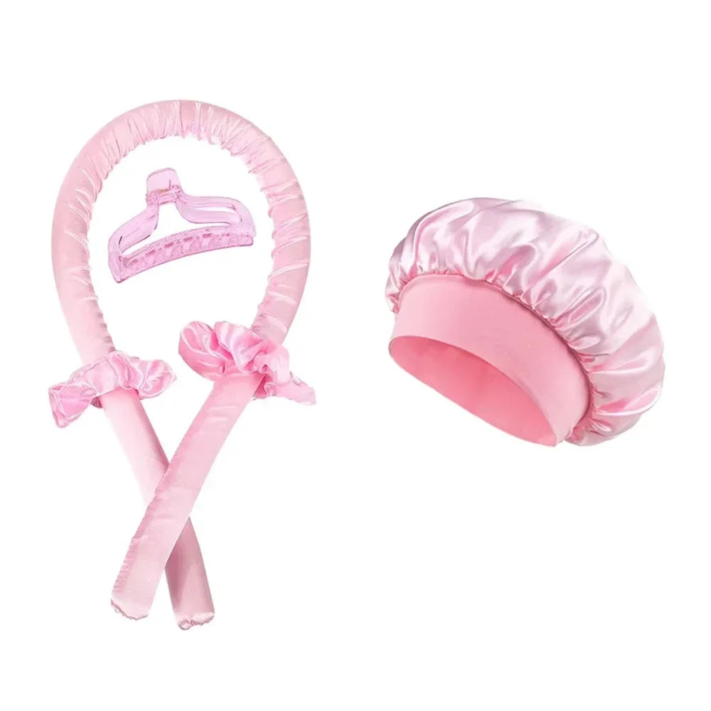 Sharmnlace™ Heatless Curling Rod Headband – No-Heat Overnight Waves for Effortless Mornings