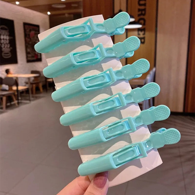 Alligator Hair Clips – 6/8-Piece Set for Professional & Home Styling