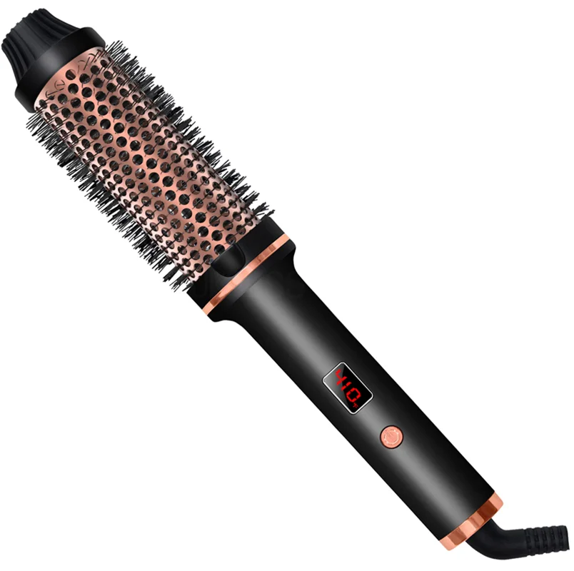 Curling Brush – 1.5” Tourmaline Ceramic Barrel for Soft Waves & Shine