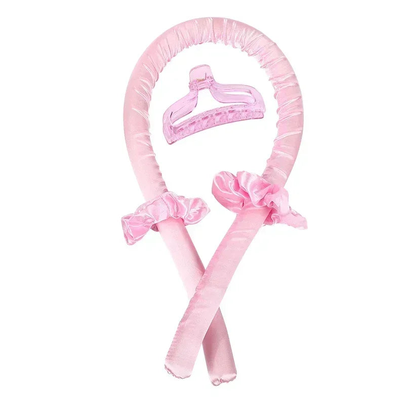 Sharmnlace™ Heatless Curling Rod Headband – No-Heat Overnight Waves for Effortless Mornings