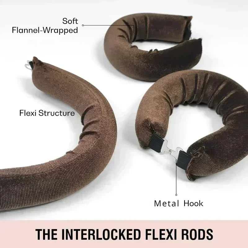 Sharmnlace™ Heatless Curl Rod – Wake Up to Effortless, Healthy Waves