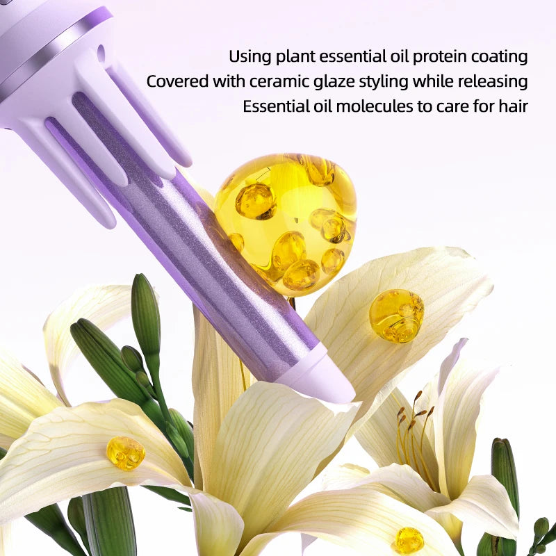 CurlWave Automatic Curler – 28/32mm Adjustable Temperature