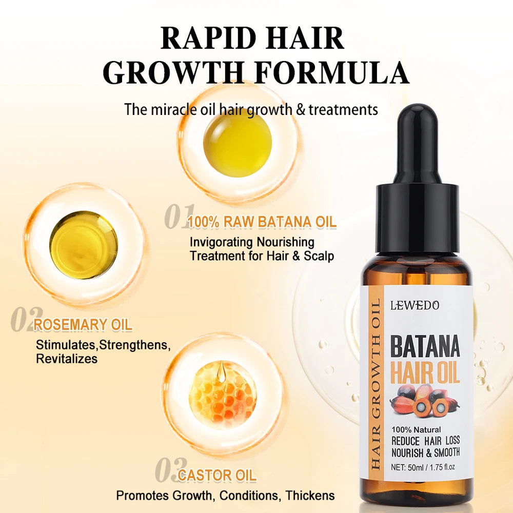 Sharmnlace™ Batana Oil Hair Care Set – Strengthen Roots & Boost Growth Naturally