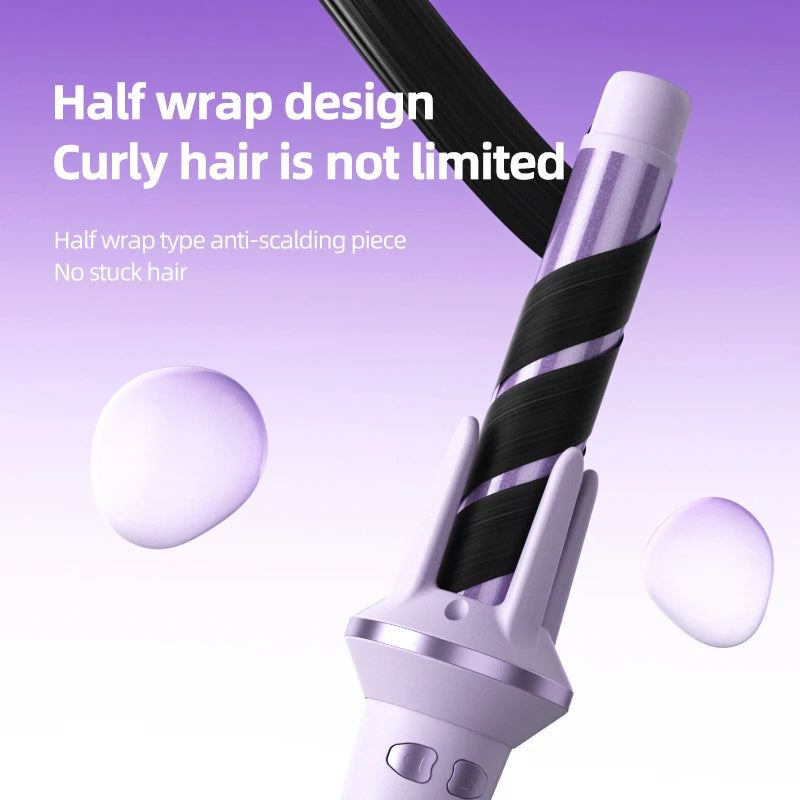 CurlWave Automatic Curler – 28/32mm Adjustable Temperature