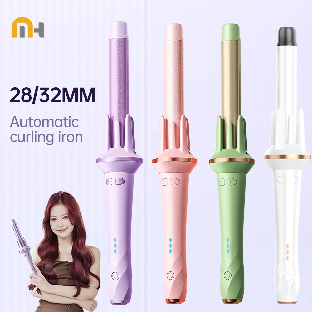 CurlWave Automatic Curler – 28/32mm Adjustable Temperature