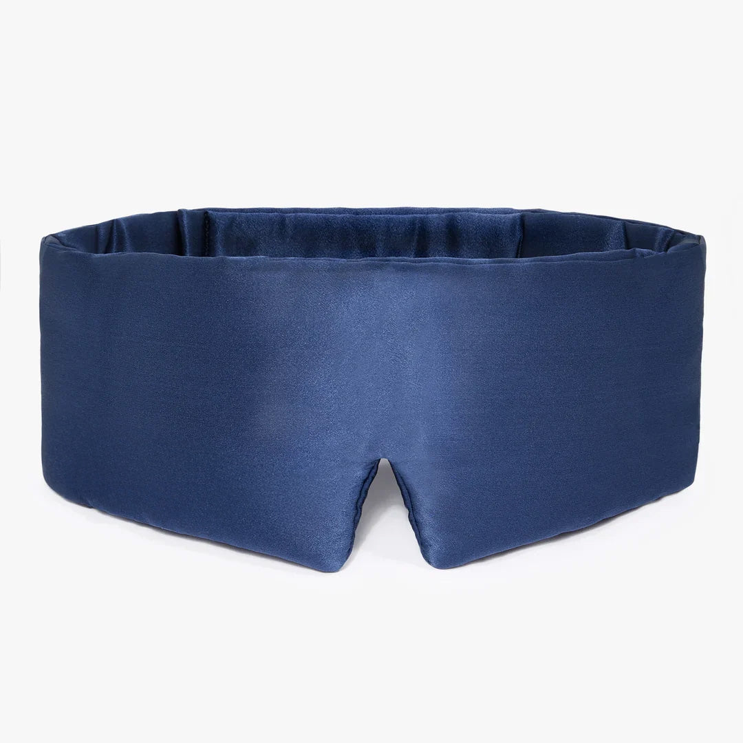 Sharmnlace™ 100% Mulberry Silk Sleep Mask – Wrinkle-Free Beauty Sleep & Total Light Block