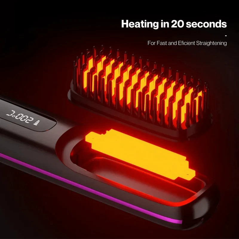 GoBrush PRO – Cordless Straightening Brush.