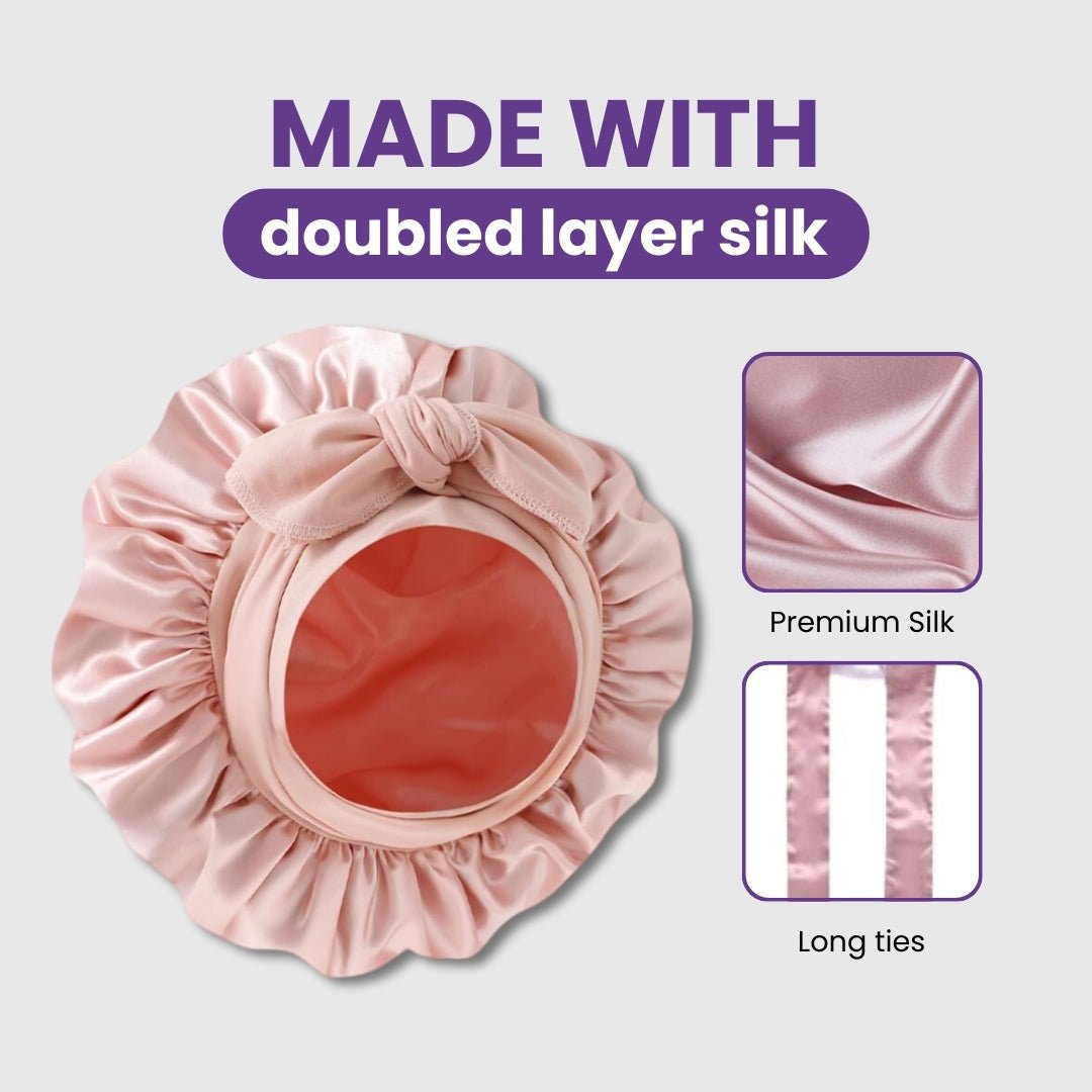 Luxury Satin Sleep Bonnet – Wake Up with Smooth, Healthy Hair