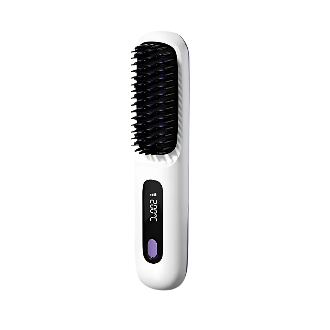 Portable Straightener Brush - GoBrush PRO