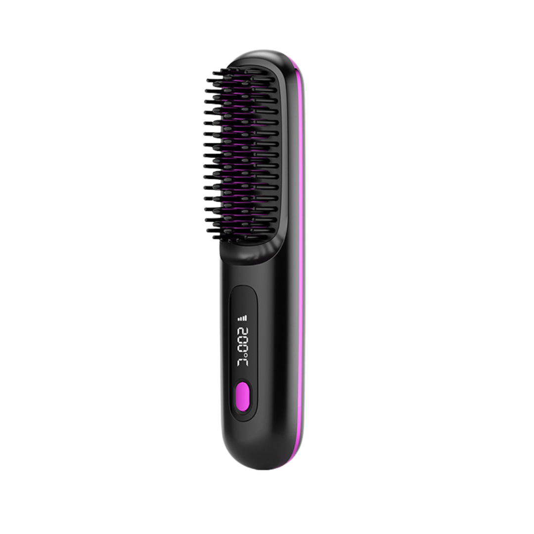 Portable Straightener Brush - GoBrush PRO