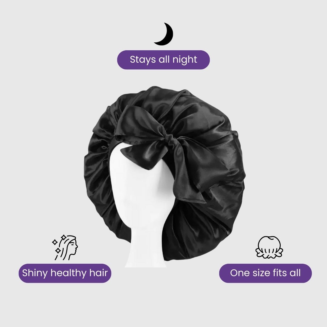 Luxury Satin Sleep Bonnet – Wake Up with Smooth, Healthy Hair