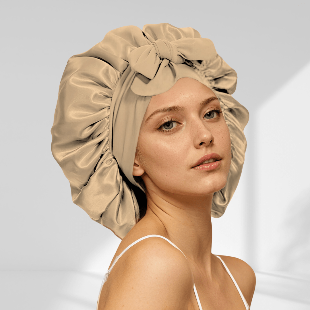 Luxury Satin Sleep Bonnet – Wake Up with Smooth, Healthy Hair